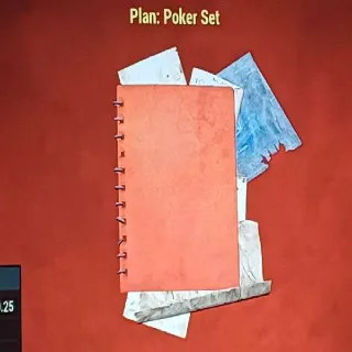Poker Set Plan