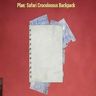 Safari Crocolossus Backpack