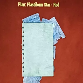 Plastiform Star Red