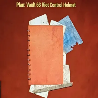 Vault 63 Riot Control Helmet