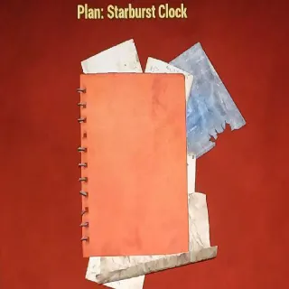 Starburst Clock