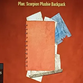 Scorpion Plushie Backpack