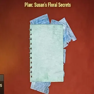 Susan’s Floral Secrets Plan