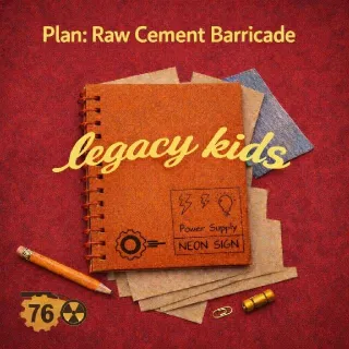 Raw Cement Barricade