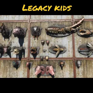 Mounted Heads 34 Plans