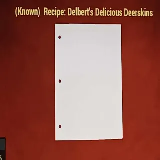 Delberts Delicious Deerskins Recipe