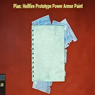 Hellfire Prototype Power Armor Paint Plan