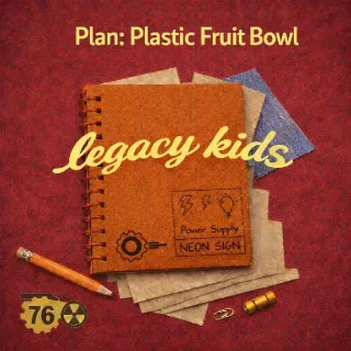 Plastic Fruit Bowl Plan