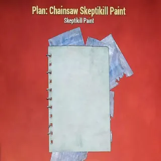 Chainsaw Skeptikill Paint Plan