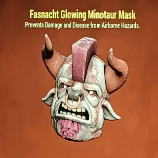 Glowing Minotaur Mask