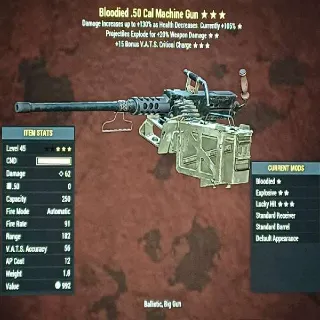 BE15 .50 Cal Machine Gun