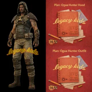Ogua Hunter Outfit & Hood Plans