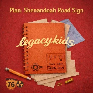 Shenandoah Road Sign