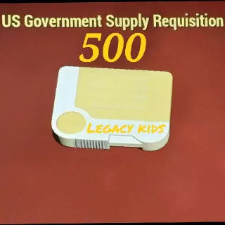 US Government Supply Requisition