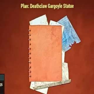 Deathclaw Gargoyle Statue