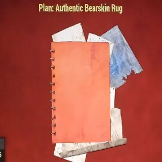 Authentic Bearskin Rug