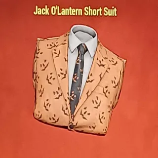 Jack O'Lantern Short Suit