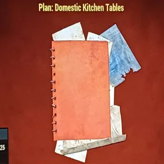 Domestic Kitchen Tables