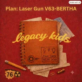 Laser Gun V63 Bertha Paint Plan