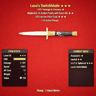Luca's Switchblade