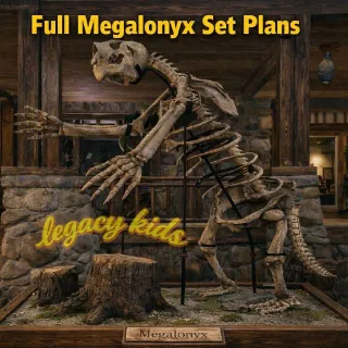 Full Megalonyx Set Plans