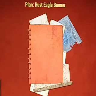 Rust Eagle Banner