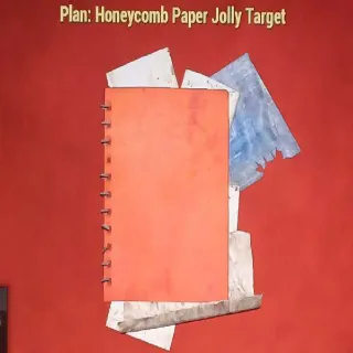 Honeycomb Paper Jolly Target