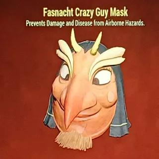 Crazy Guy Mask