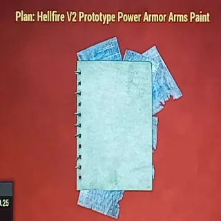 Hellfire V2 Prototype Power Armor Arms Paint