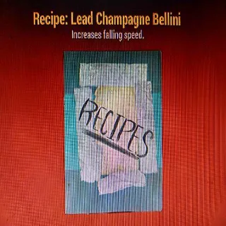 Lead Champagne Bellini