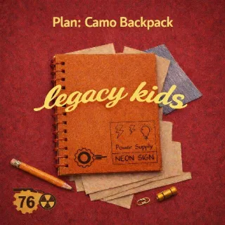 Camo Backpack Plan