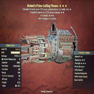 MuE+S Gatling Plasma