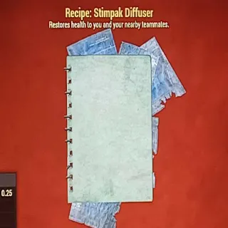 Stimpak Diffuser Recipe