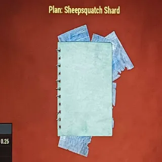 Sheepsquatch Shard Plan