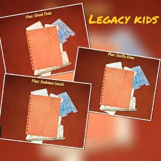 Ghoul Chair,Gorilla Chair and Brahmin Couch Plans