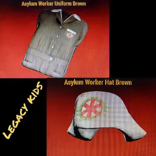 Brown Asylum & Hat