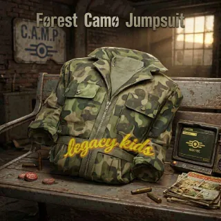 Forest Camo Jumpsuit