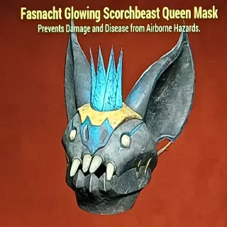 Glowing Scorchbeast Queen Mask