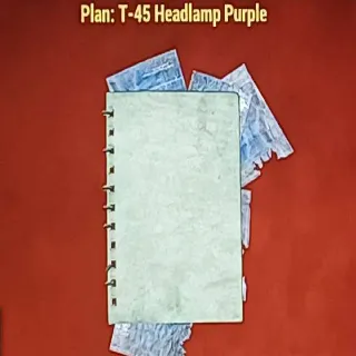 T-45 Headlamp Purple