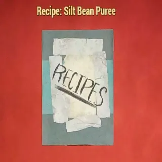 Silt Bean Puree Recipe