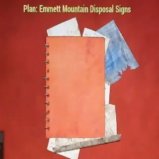 Emmett Mountain Disposal Signs Plan