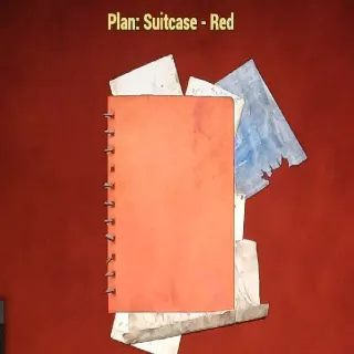 Suitcase Red
