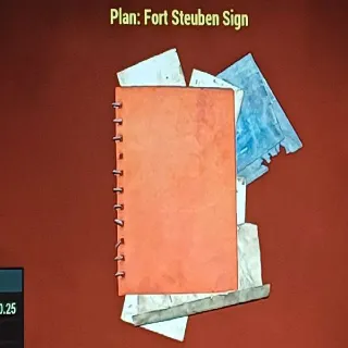 Fort Steuben Sign Plan