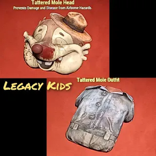Tattered Mole Outfit