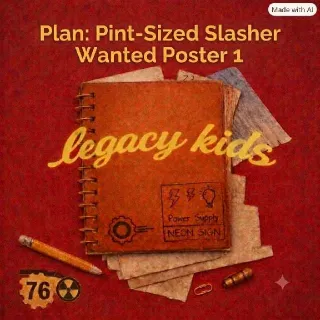 Pint-Sized Slasher Wanted Poster 1