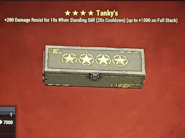 Tanky Mod - Fallout 76 Game Items - Gameflip