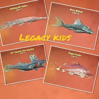 All Local legends and Glowing Fish