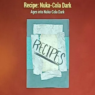 Nuka Cola Dark Recipe