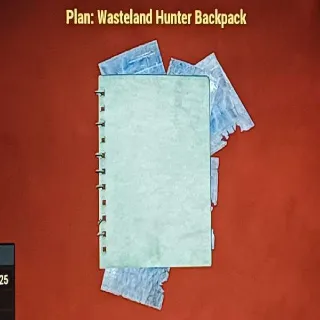 Wasteland Hunter Backpack Plan