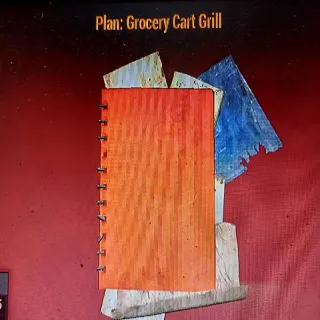 Grocery Cart Grill Plan